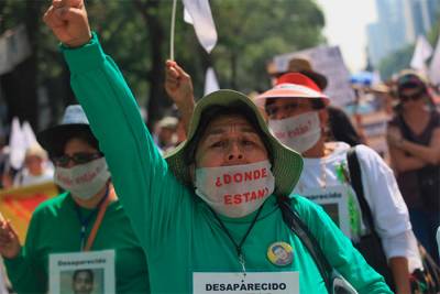 Madres de desaparecidos urgen atención a crisis humanitaria