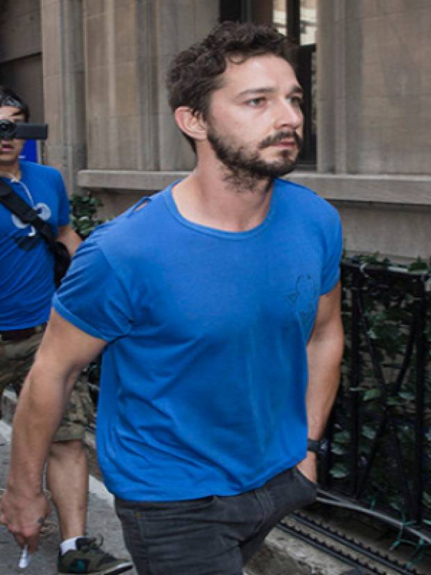 Shia LaBeouf fue arrestado por altercado en marcha anti-Trump