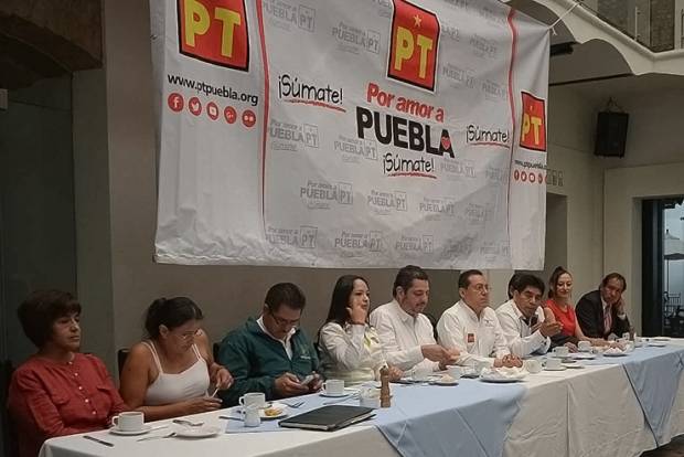 PT rechaza que militantes en Puebla apoyen a candidato de Morena