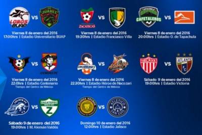 Ascenso MX: Conoce juegos y horarios de este fin de semana