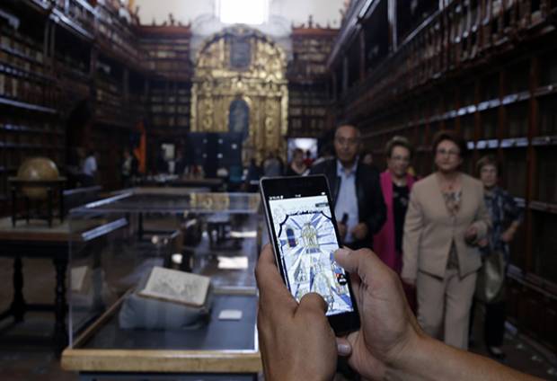 La Biblioteca Palafoxiana ya tiene aplicación interactiva