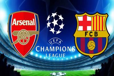 Arsenal recibe al Barcelona en octavos de final de la Champions League