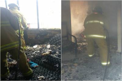 Rescatan de incendio a tres niños en la colonia El Carmen