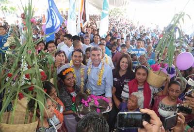 Pagar seguro para el 100% de las cosechas, promete Tony Gali a campesinos