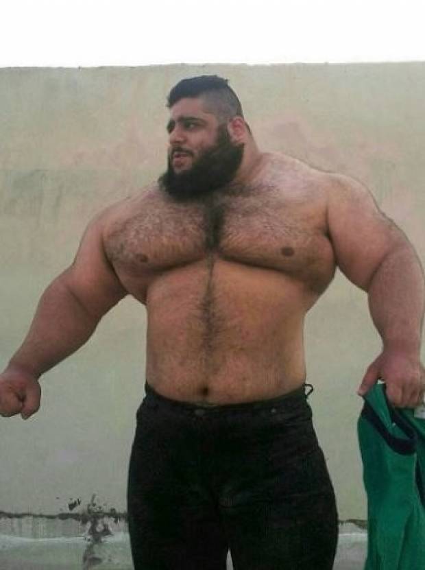 Sajad Gharibi, surge el Hulk Iraní