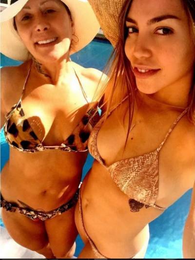 VIDEO: Alejandra Guzmán y Frida Sofía presumen bikini en redes sociales