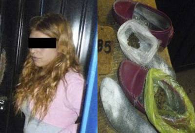 Cae mujer que intentó introducir mariguana al Cereso de Puebla en su calzado