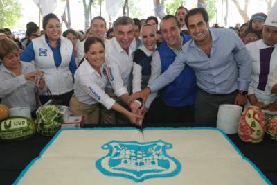 Tony Gali conmemoró el 485 aniversario de la ciudad de Puebla