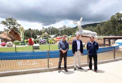 ¿Cómo están reformando el parque Flor del Bosque?