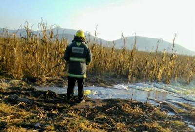 Controlan fuga de gasolina en San Jerónimo Ocotitlan, Puebla