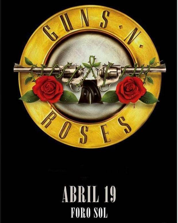 Guns N&#039;Roses en México, próximo 19 de abril en el Foro Sol