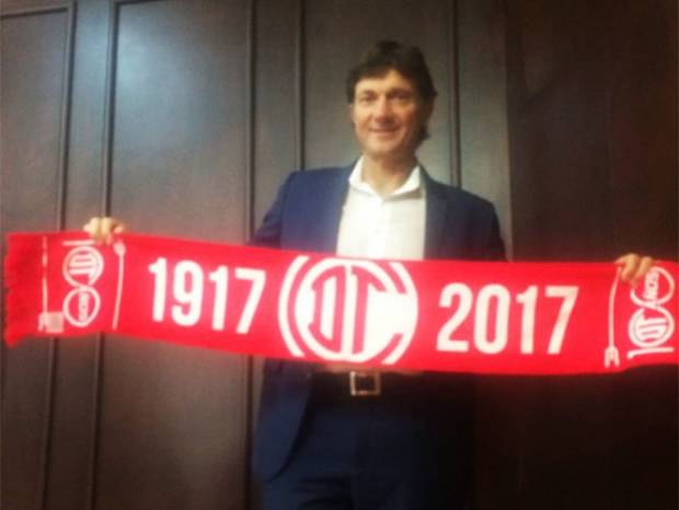 Hernán Cristante es el nuevo estratega del Toluca