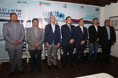 Maratón Internacional de Puebla, próximo 27 de noviembre