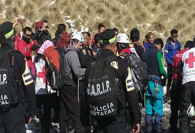 Muere alpinista francés al caer en el Iztaccíhuatl