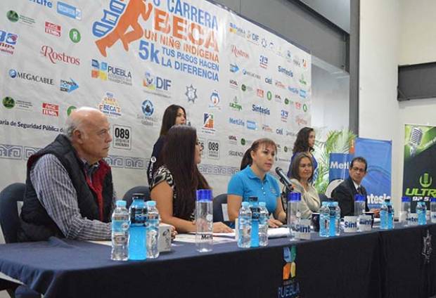 SSP presenta la tercera carrera &quot;Beca a un Niño Indígena&quot; en Puebla