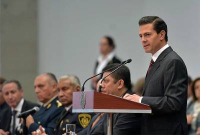 México no pagará por el muro, responde Peña Nieto a Trump