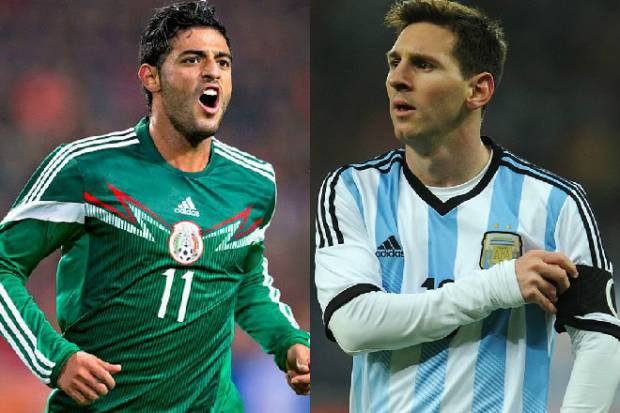 México enfrenta a Argentina en partido amistoso