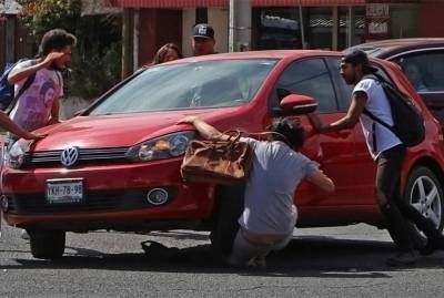 Sale del hospital estudiante BUAP atropellado en marcha contra gasolinazo