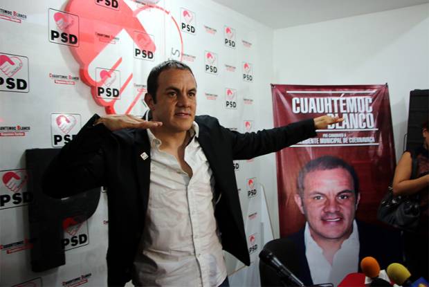 Cuauhtémoc Blanco recibió 7 mdp del PSD, perdiera o ganara alcaldía