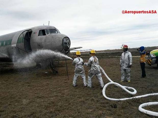 Aeropuerto de Puebla realizará simulacro de incendio en aeronave