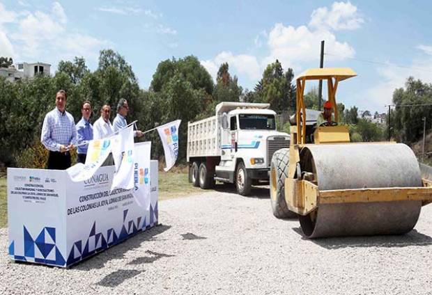 RMV inicia construcción de colector marginal en la ciudad de Puebla