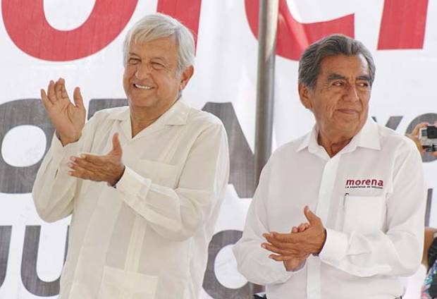 AMLO concluye gira en Puebla en apoyo a candidato de Morena