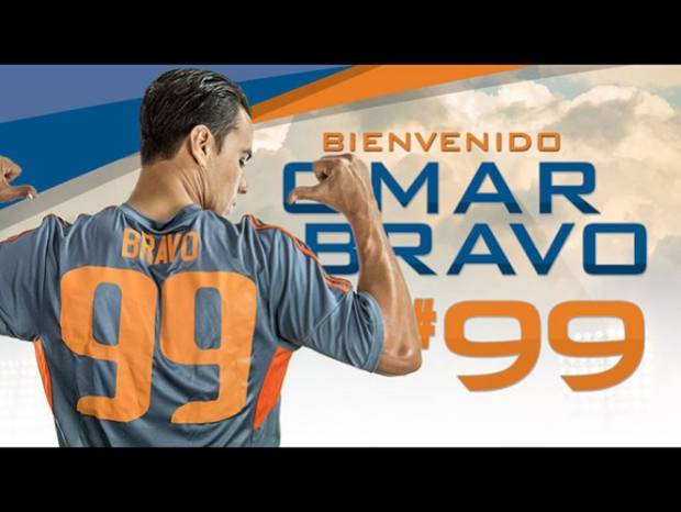 Omar Bravo, nuevo jugador del Rail Hawks de Carolina