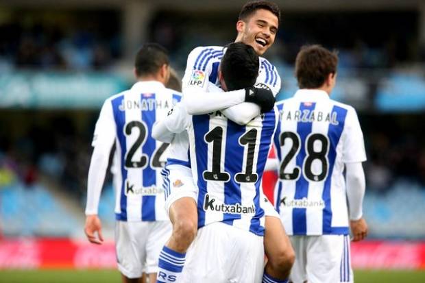 Anota Diego Reyes en empate Real Sociedad 1-1 Levante