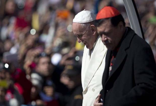 #PapaEnMéxico: La sombría figura del arzobispo Norberto Rivera