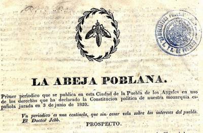 La Abeja Poblana, el primer periódico de Puebla, en formato digital