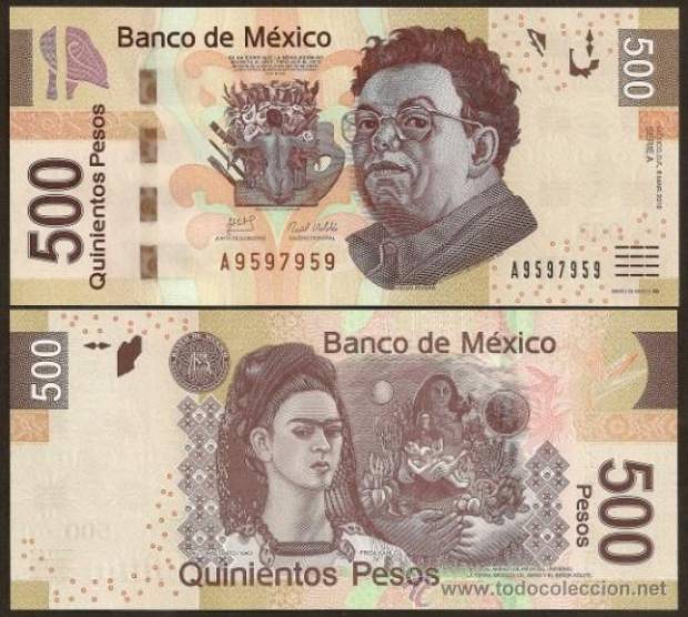 Billete mexicano, entre los más bellos del mundo