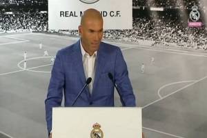 Zidane se convierte en el primer DT francés del Real Madrid