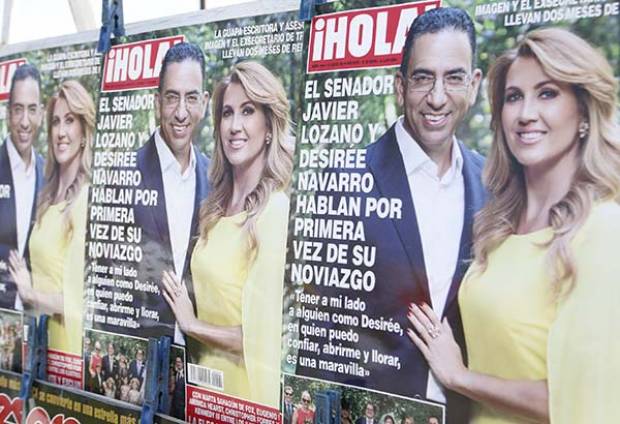 Javier Lozano y su novia Desirée Navarro llegan a la portada de la revista &quot;¡Hola!&quot;