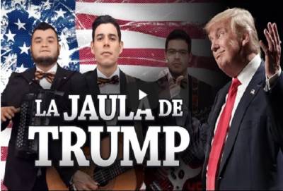 VIDEO: Los Tres Tristes Tigres presentan &quot;La Jaula de Trump&quot;