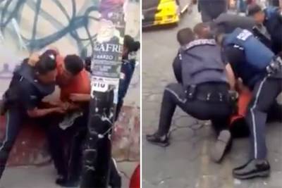 VIDEO: CDH Puebla pide atender a graffitero por abuso policial en 2015