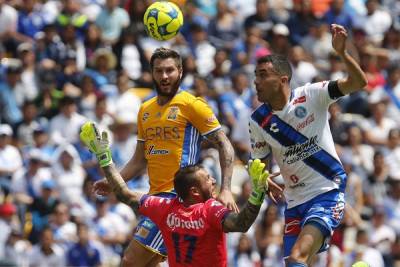 Club Puebla cayó 0-2 ante Tigres UANL