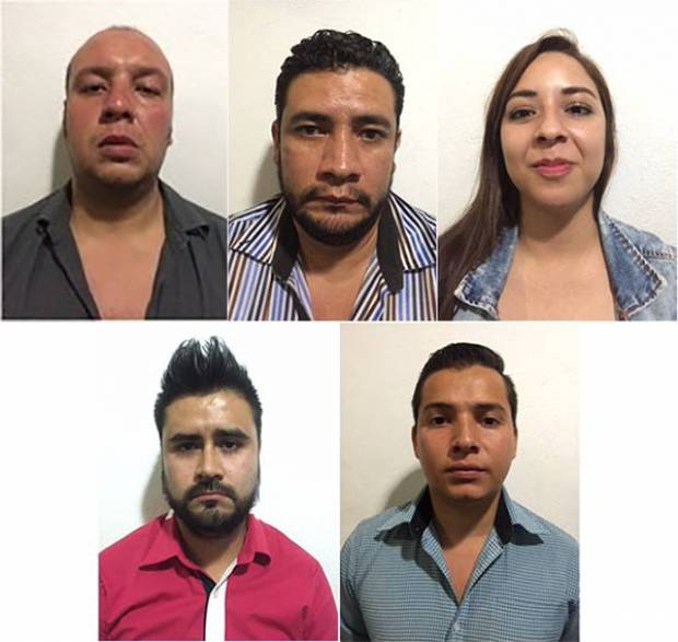 Caen en Puebla 5 delincuentes que se hacían pasar como policías federales