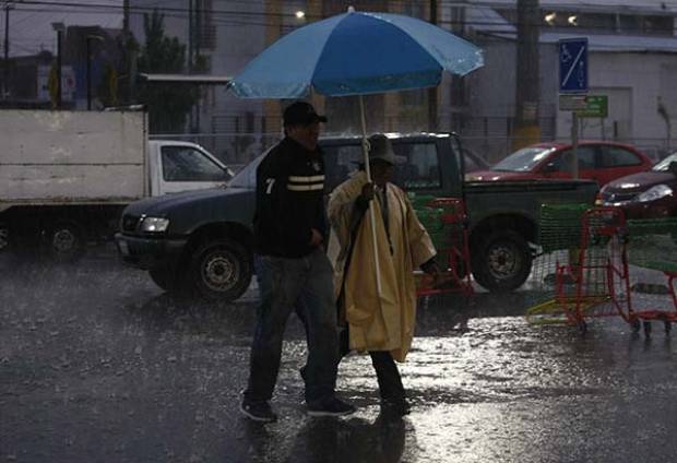 Lluvias fuertes en Puebla, pronostica la Conagua