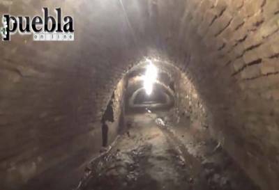 VIDEO: Aquí el túnel que va del centro a Los Fuertes de Puebla