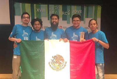 Estudiantes de la BUAP obtienen primer lugar en concurso internacional en España