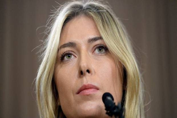 Maria Sharapova confesó consumo de sustancia prohibida durante diez años