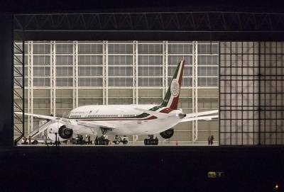 FOTOS: Llega nuevo avión pero no será usado de inmediato por EPN