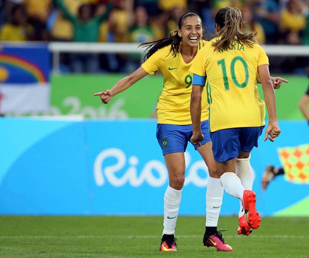 Río 2016: Brasil inició con goleada actividad del futbol femenil