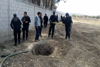 Hallan cuatro tomas clandestinas a ductos de Pemex en Amozoc y Puebla