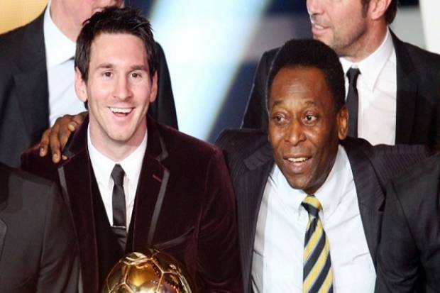 Pelé afirma que Messi es el mejor jugador de la historia