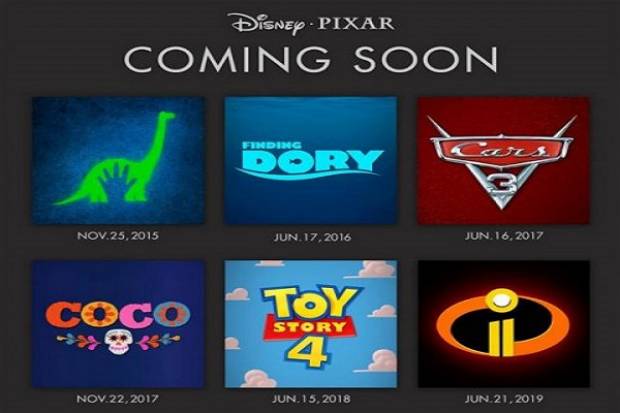 Disney reveló fecha de estreno de Toy Story 4 y Cars 3