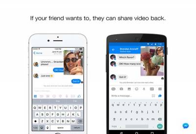 Facebook Messenger añade “videos instantáneos”