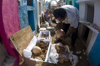 Pomuch, Campeche y sus muertos bien limpios