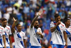 Club Puebla, por la victoria como visitante ante Gallos de Querétaro