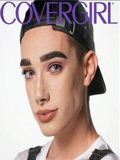 FOTOS: James Charles, el primer hombre en campaña de Cover Girl